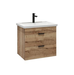 Тумба подвесная Grossman 'ФОРТА-80 см' с 2-я ящ.дуб галифакс